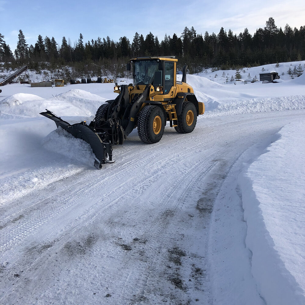 Snöröjning, Snöskottning, Sorsele, Tärnaby, Hemavan, Storuman